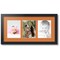 ArtToFrames Collage Photo Picture Frame with 3 - 6x8 inch Openings, Framed in Black with Over 62 Mat Color Options and Plexi Glass (CSM-3926-782)